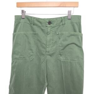 NWT Madewell The Taper-Leg Utility Pant in Garment-Dyed Twill Size 10 NU694